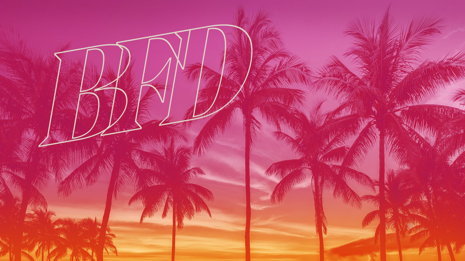 Axios BFD Miami logo in pink