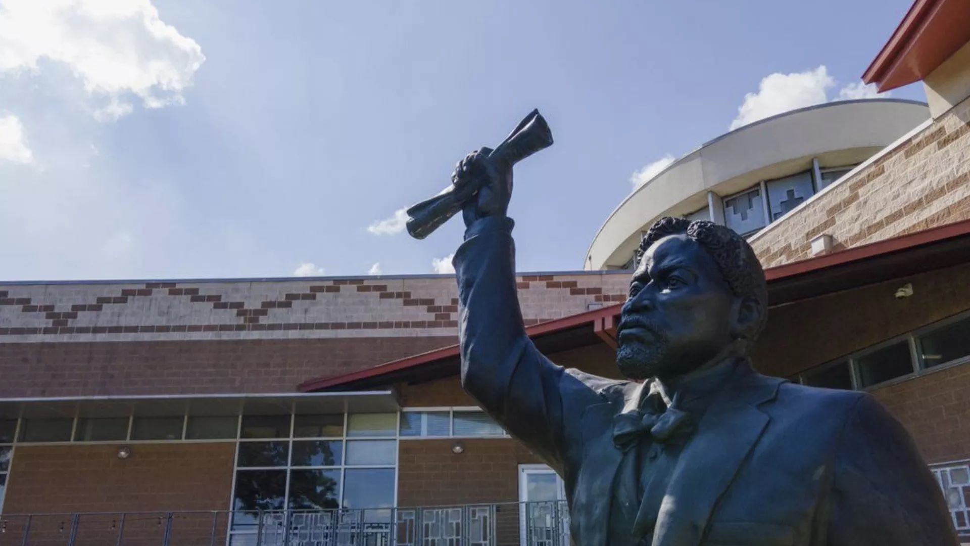Freedom Plaza at the Carver Museum.
