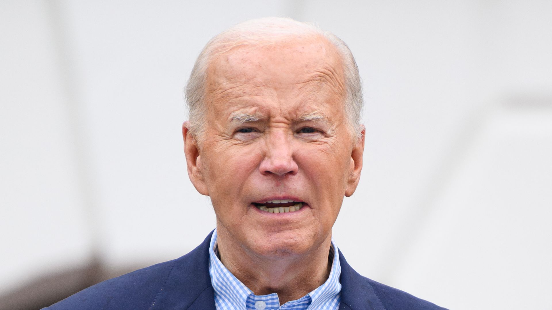 President Joe Biden giving a speech