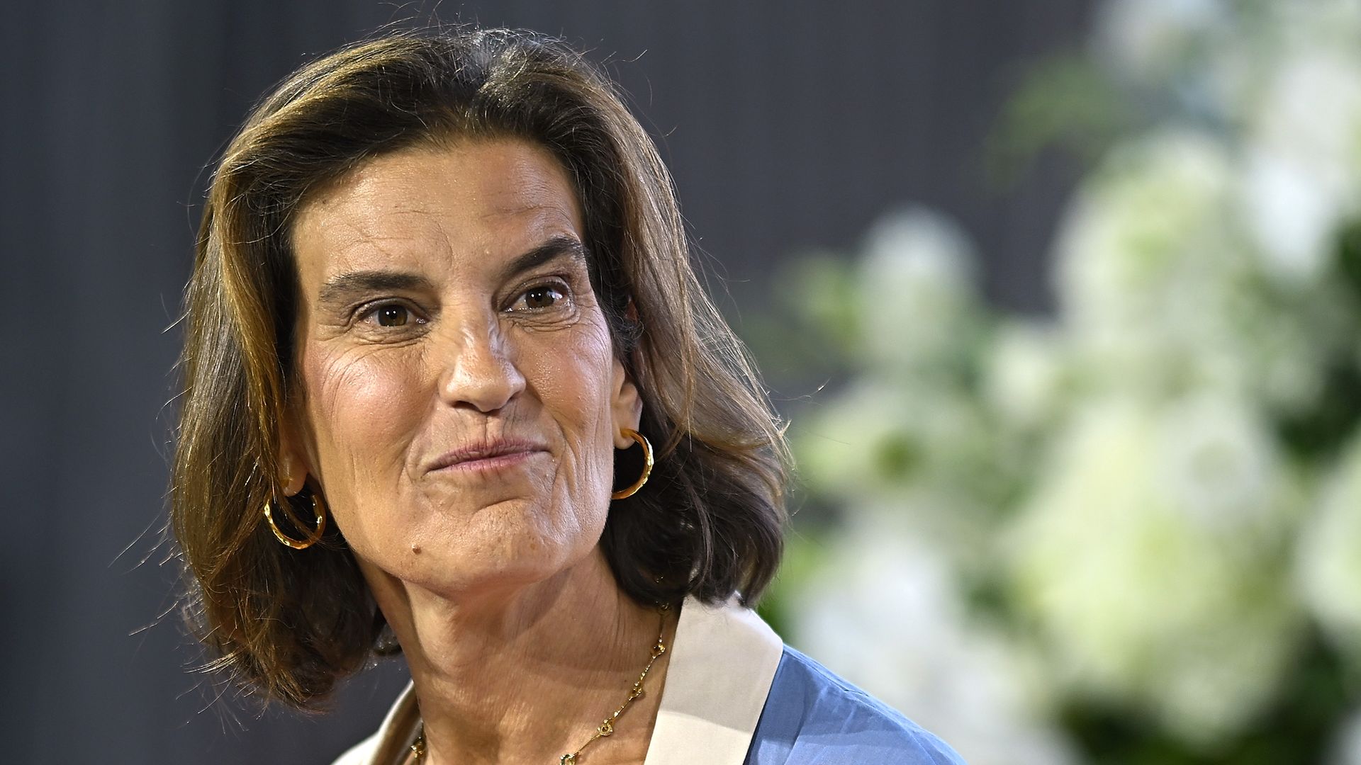 Photo of Joanna Strober looking at the camera