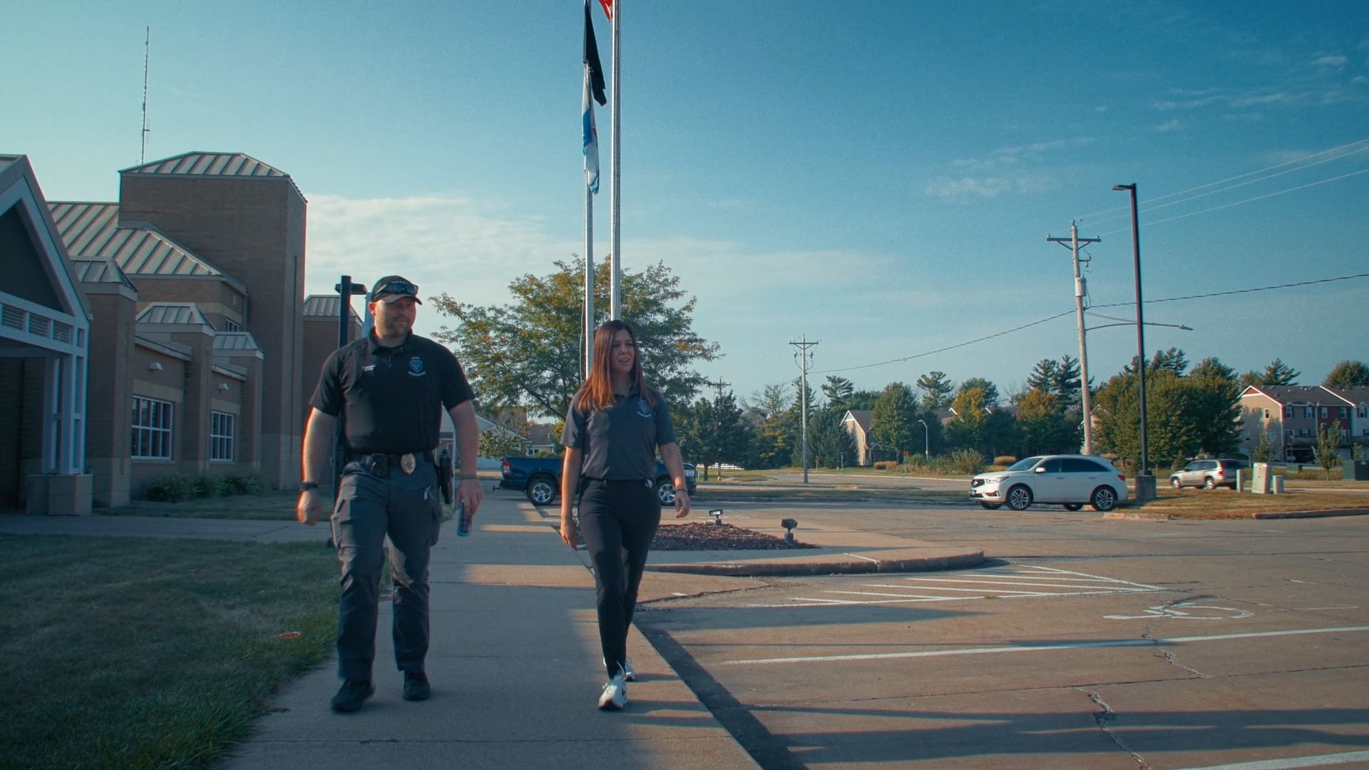 Waukee's team an officer and a social worker