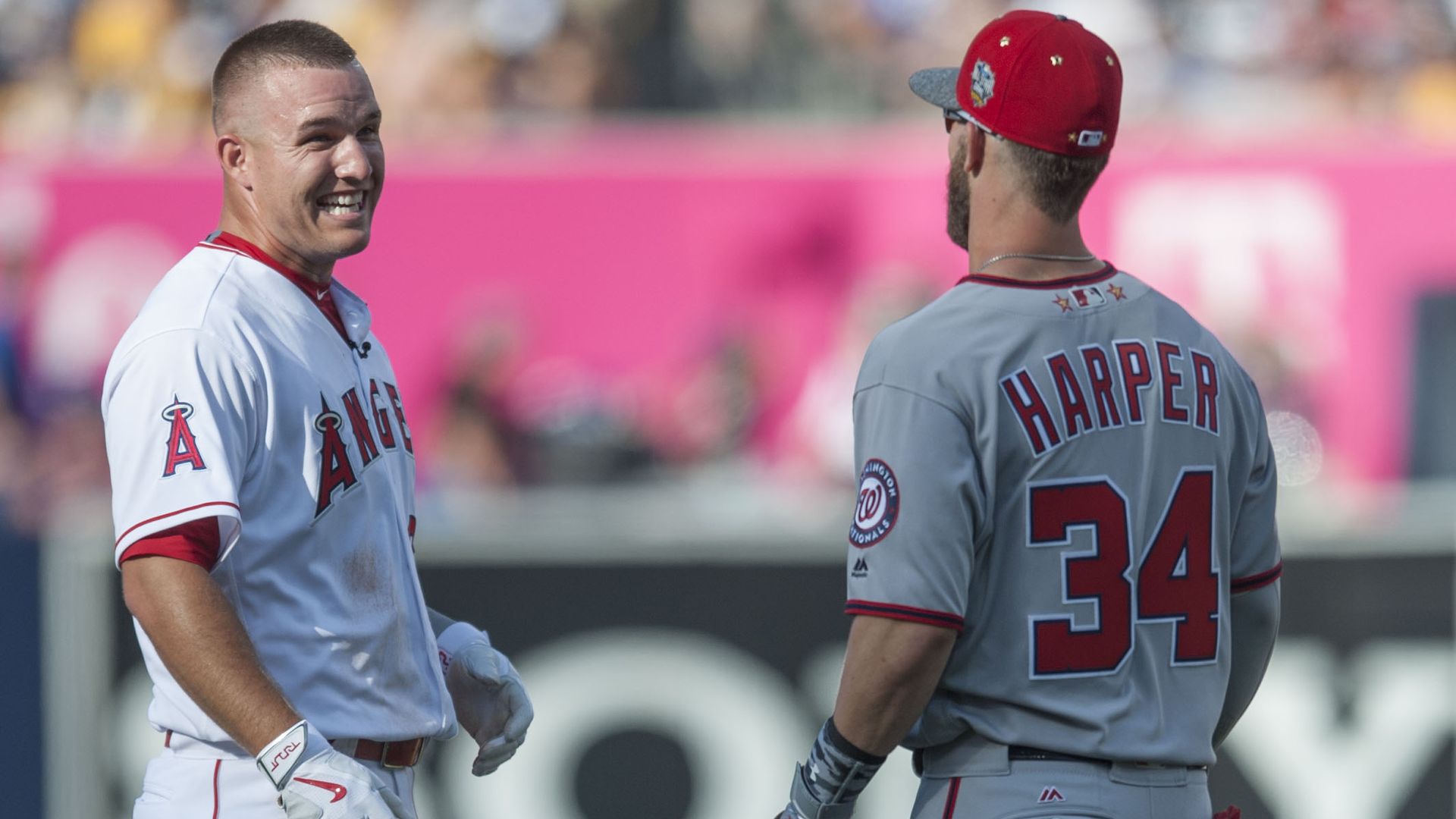 Mike Trout and Bryce Harper