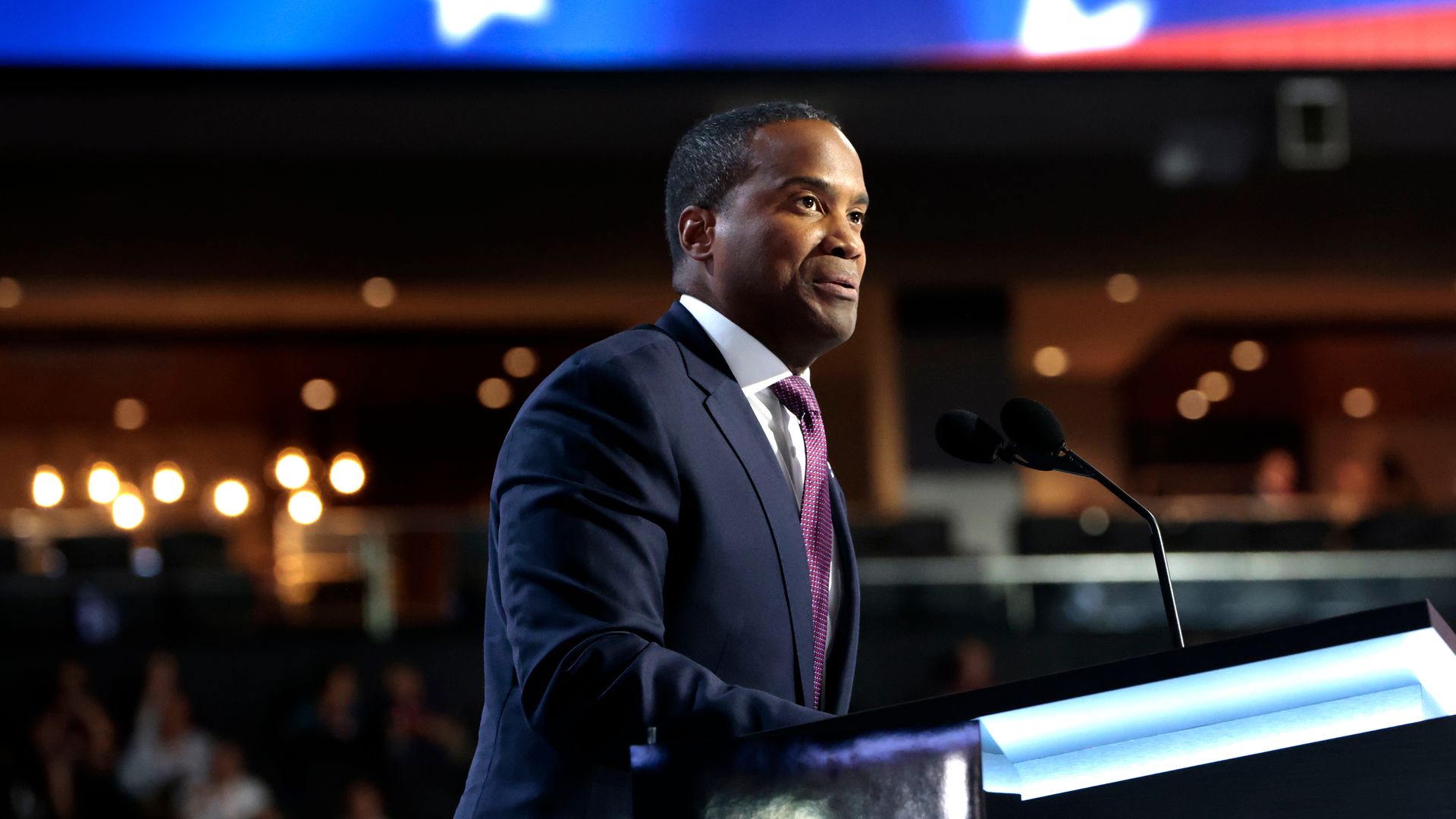 U.S. Rep. John James at the 2024 Republican National Convention. 