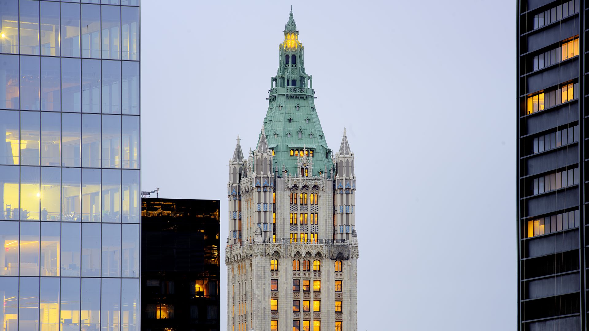 The Pinnacle of the Woolworth Building
