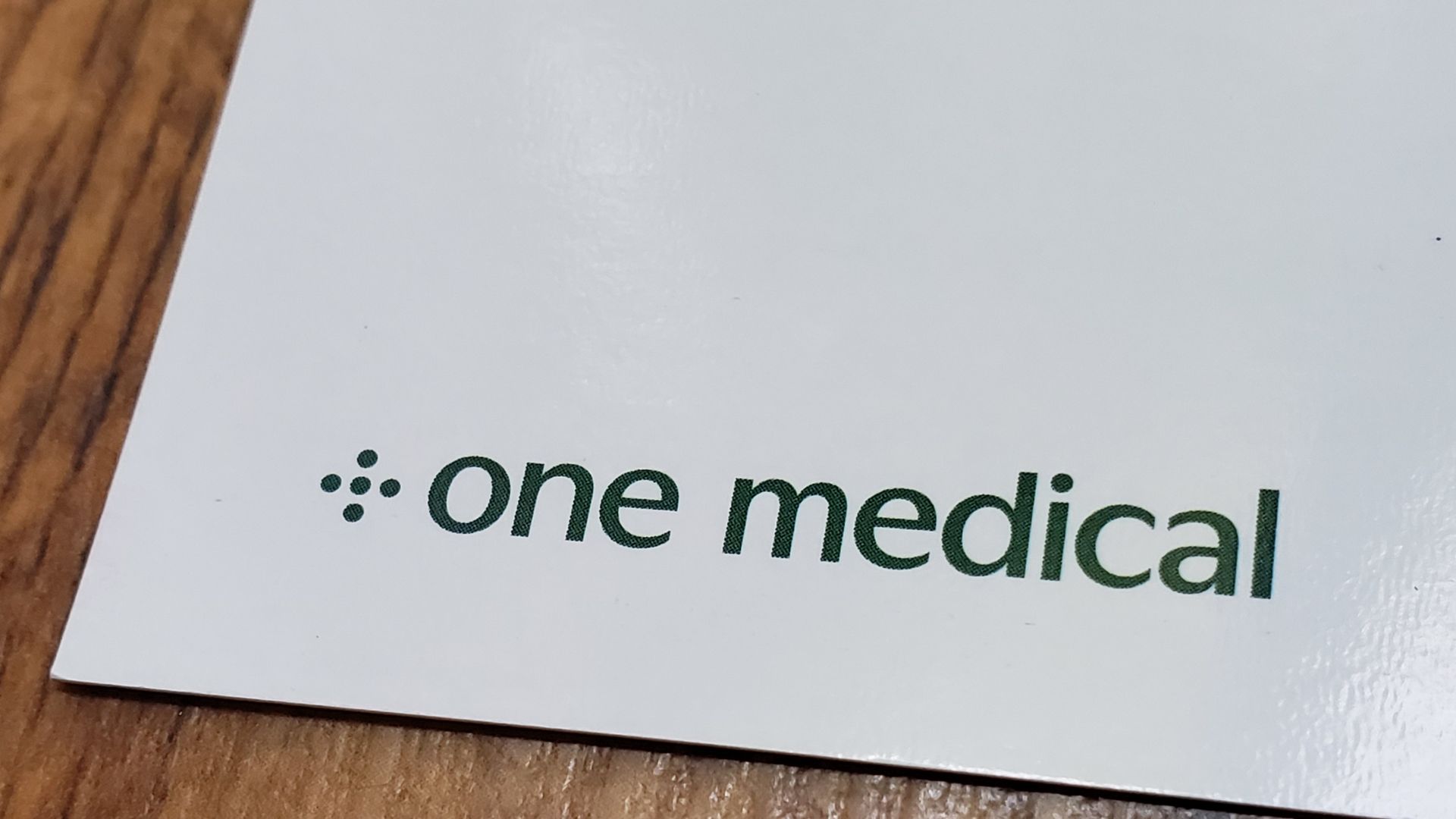 The green logo of One Medical on a white background.