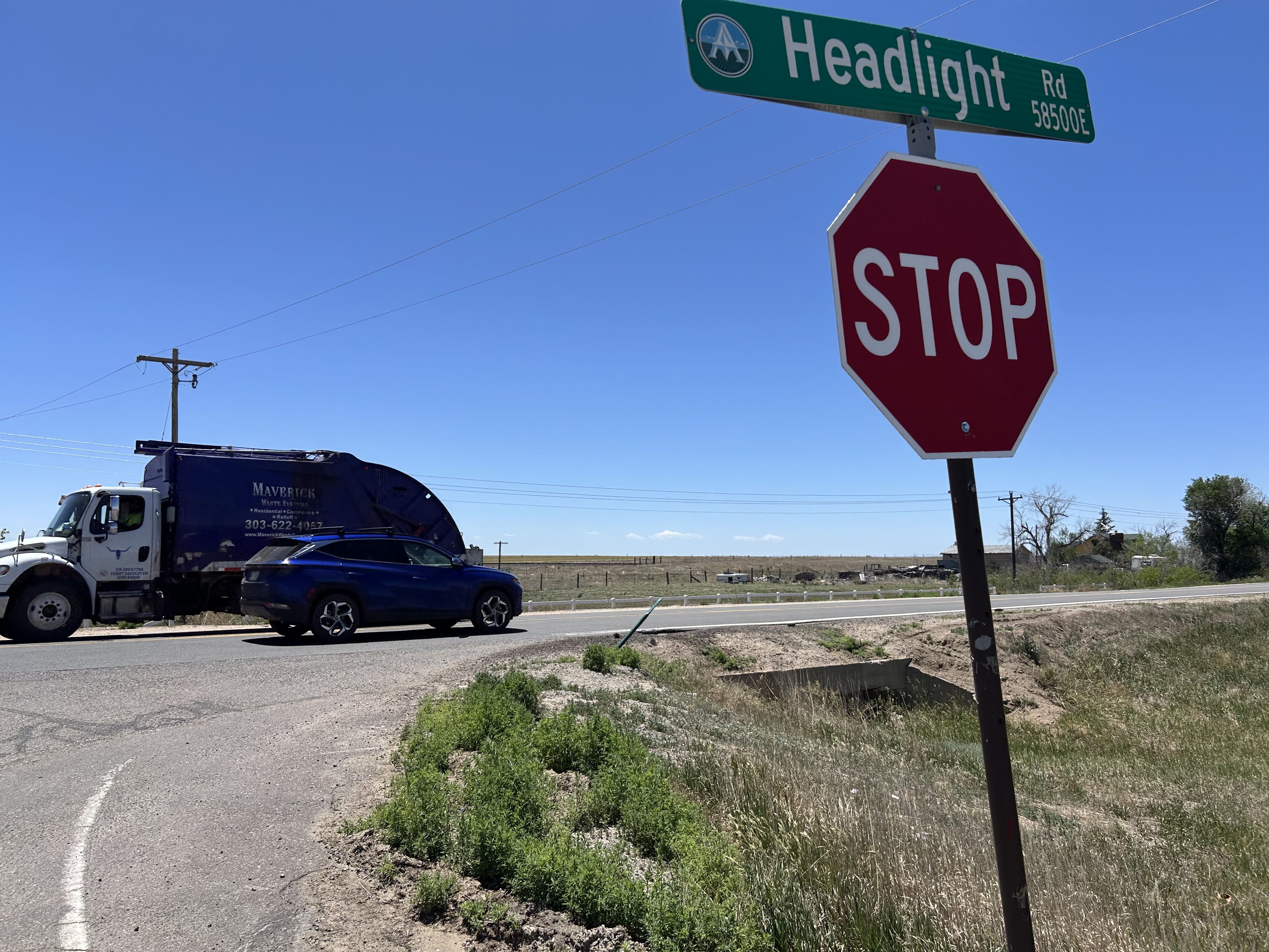 Colfax Avenue in Strasburg