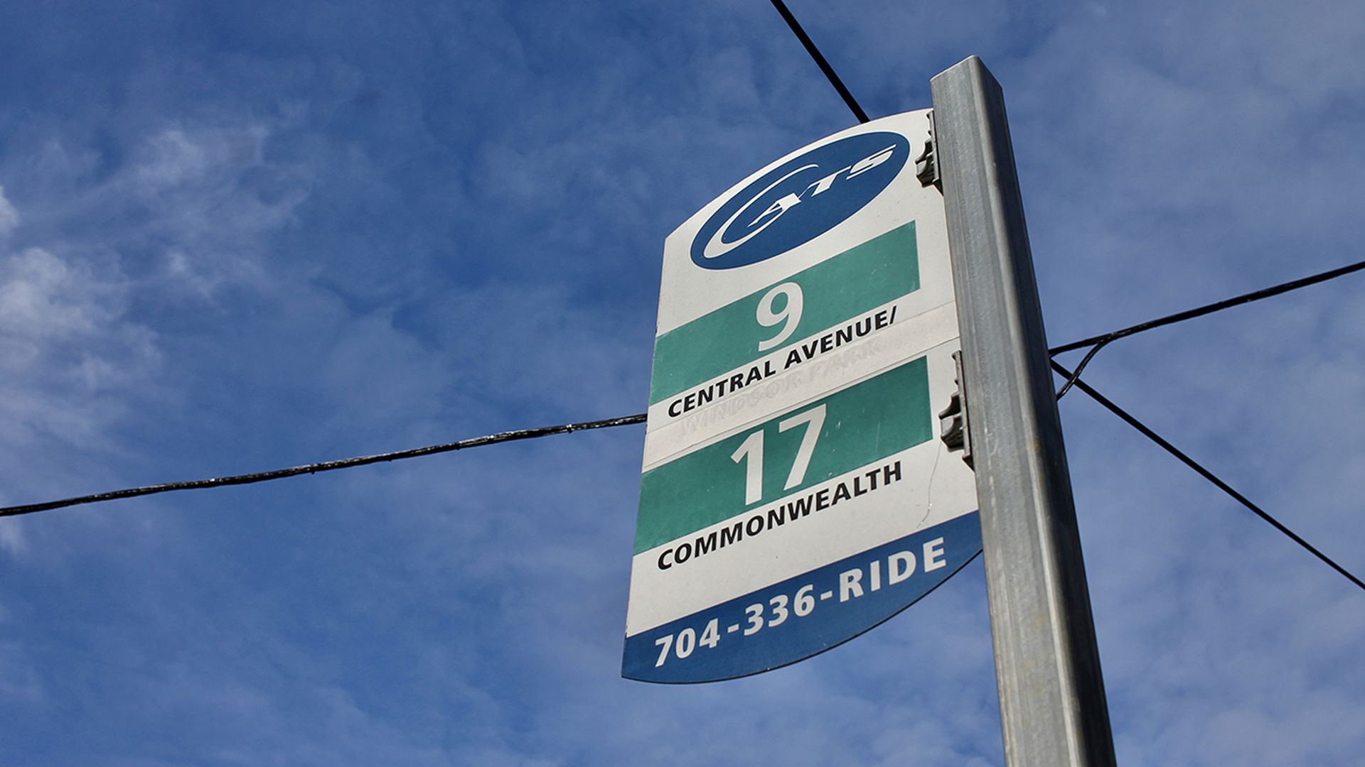 Charlotte Area Transit System. Photo: Alexandria Sands/Axios