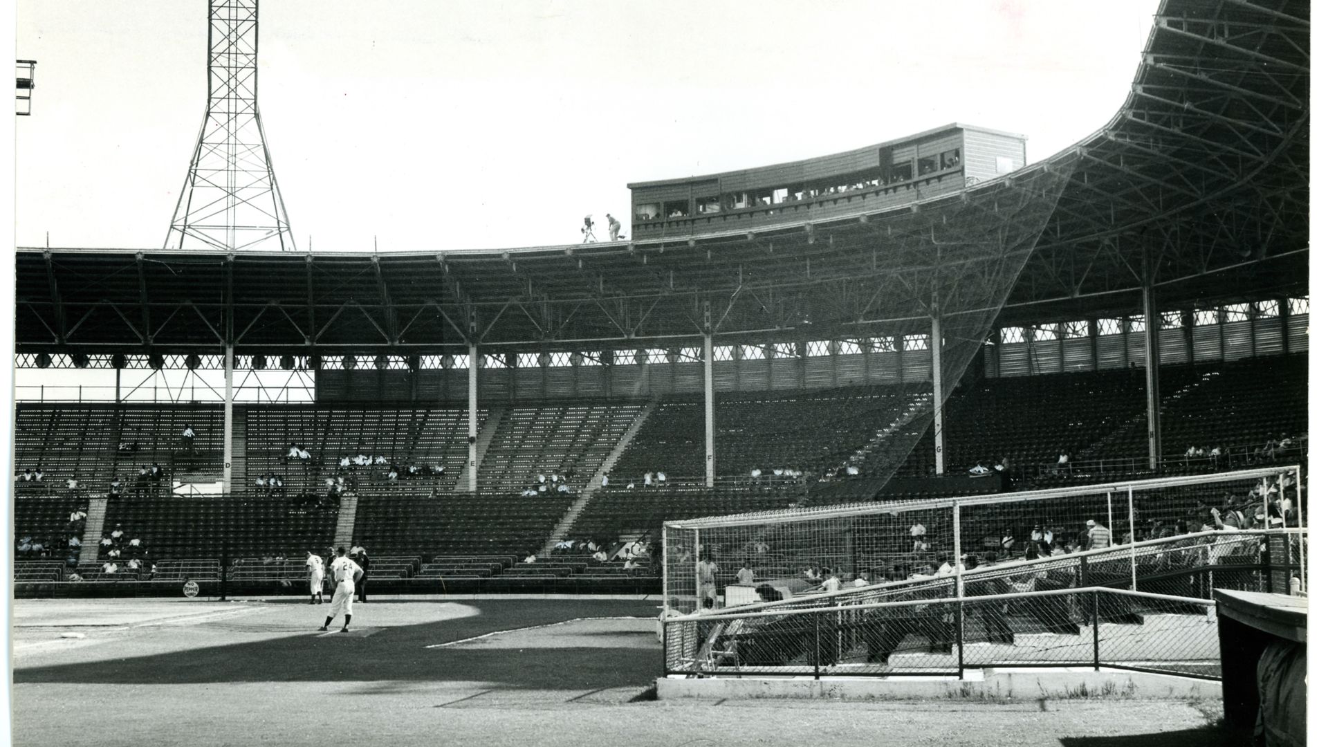 Houston's Buffalo Stadium in 1959