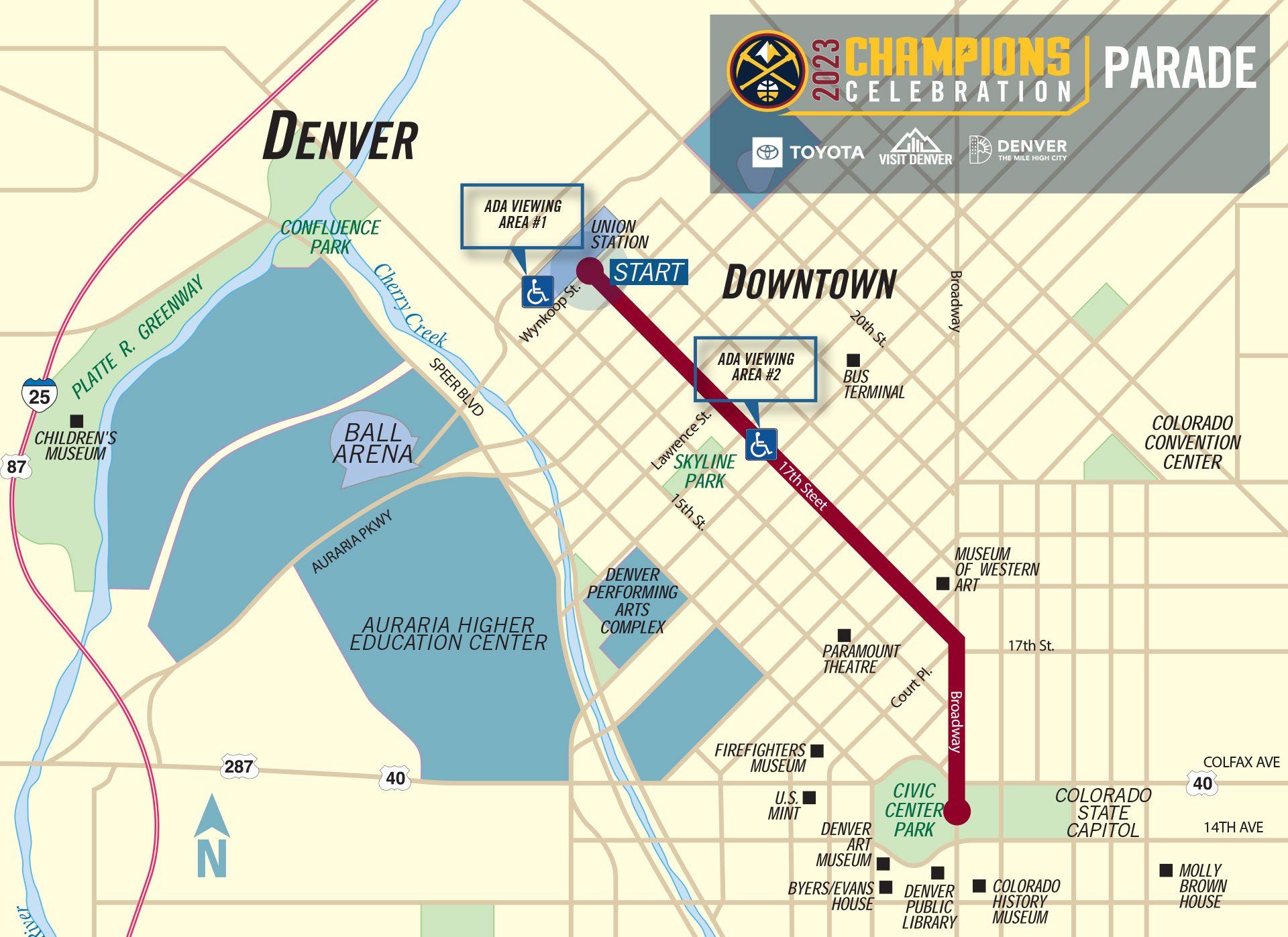 Denver Nuggets parade guide Everything you need to know Axios Denver