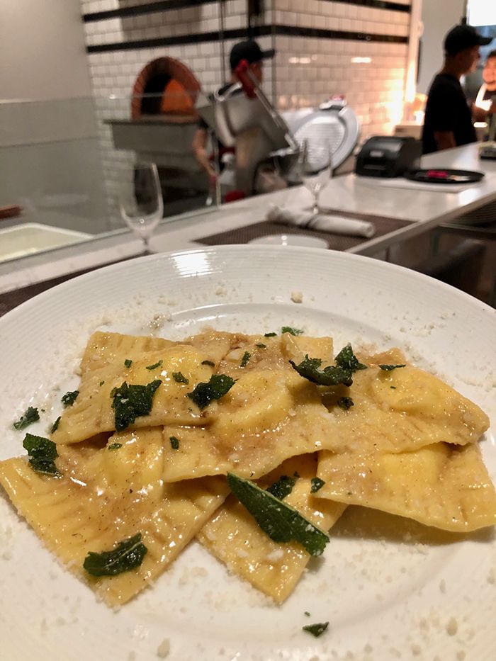 Dessert from Osteria LuCa, new Italian restaurant open in Park Road Shopping Center