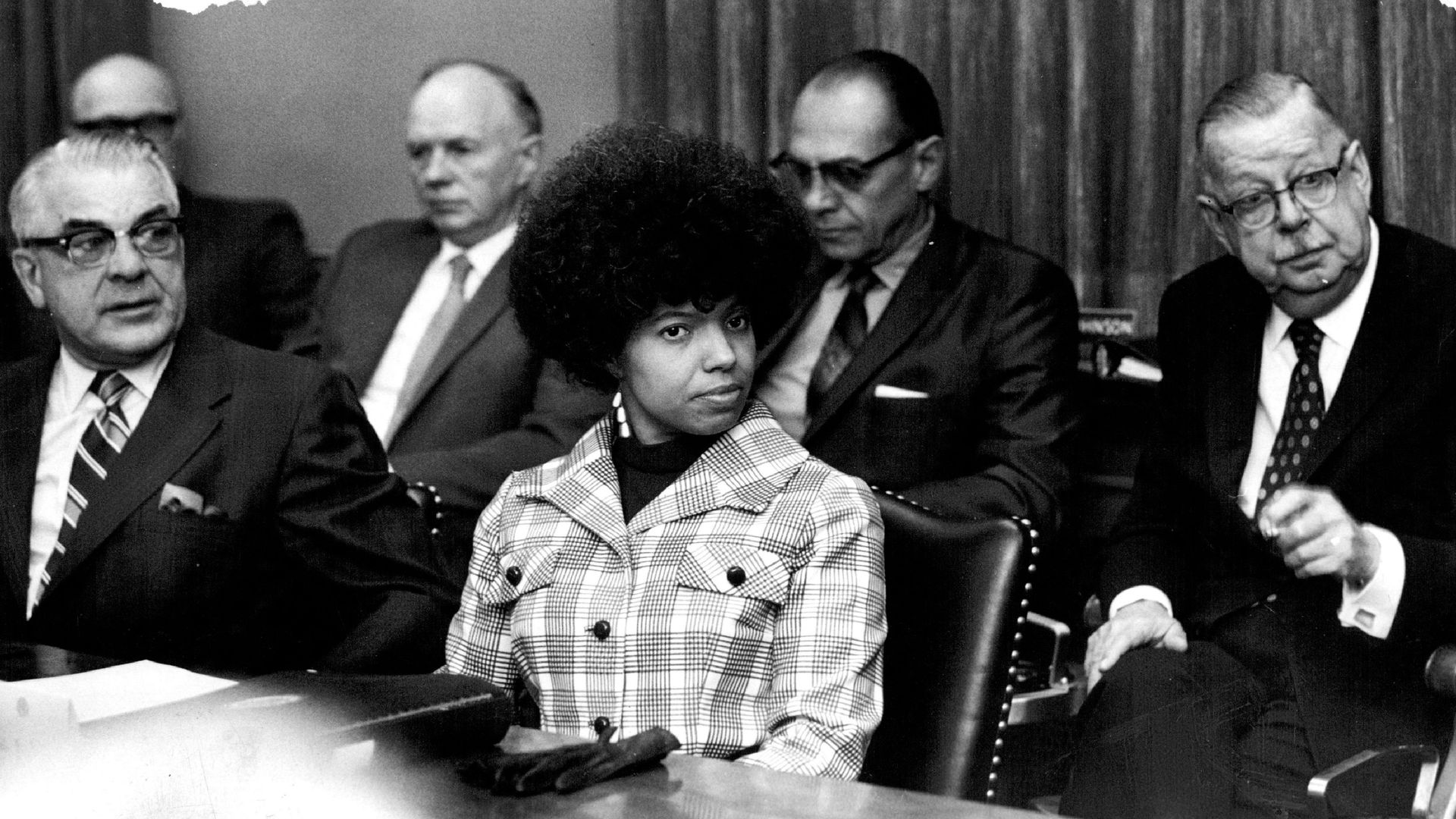 josie johnson sitting at a table