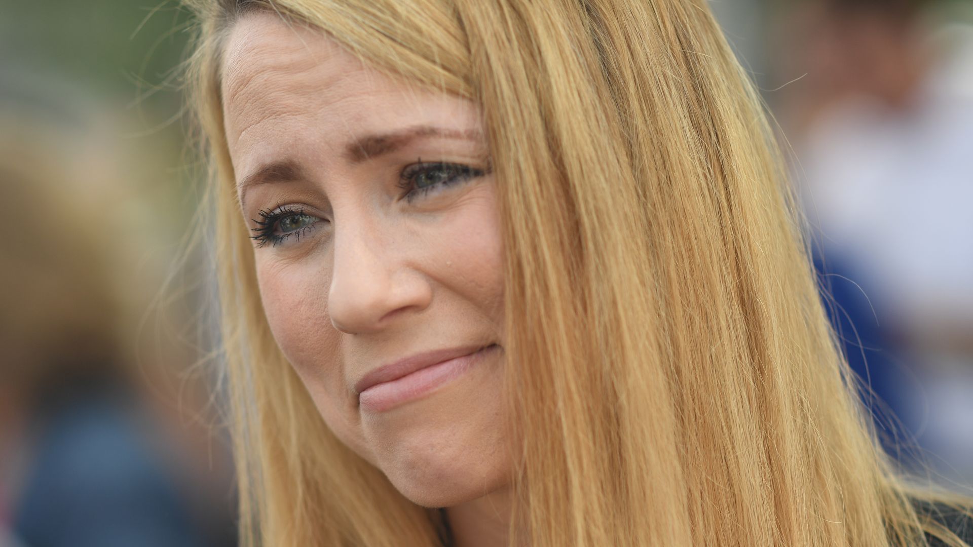 Colorado GOP Chairwoman Kristi Burton Brown speaks during a press conference