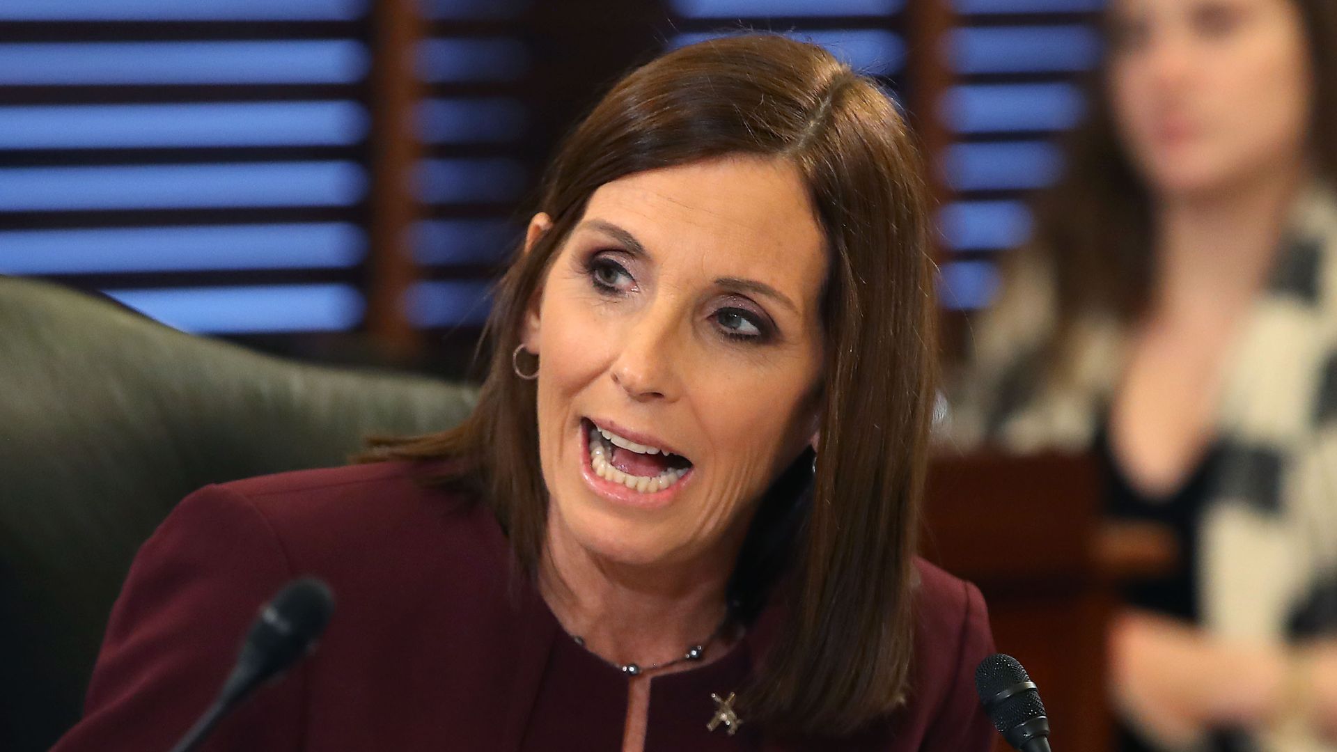Sen. Martha McSally says she hopes abuse survivors can find some healing in their own lives.