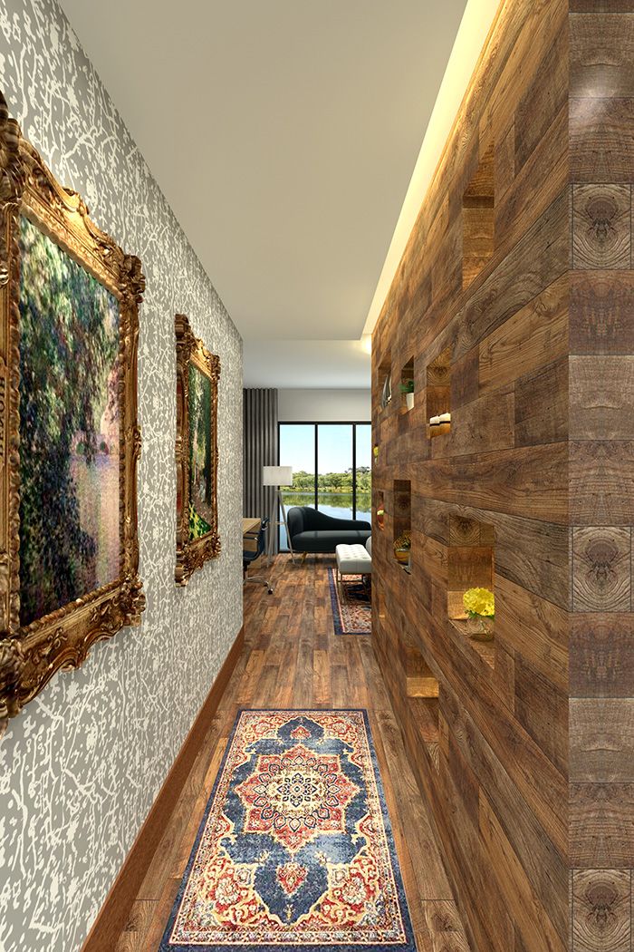 Sunset Cove rendering hallway