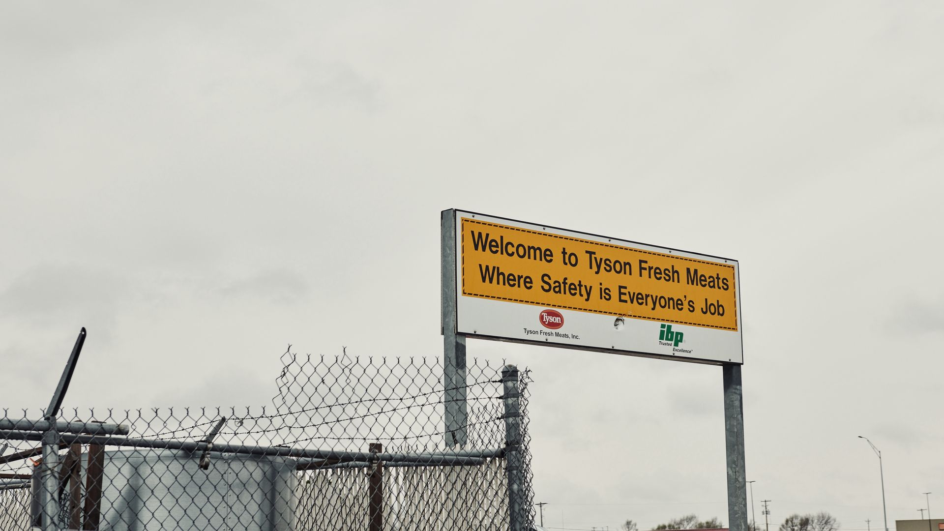 A Tyson Foods Inc. facility stands in Lexington, Nebraska, U.S., on Friday, April 24, 2020.