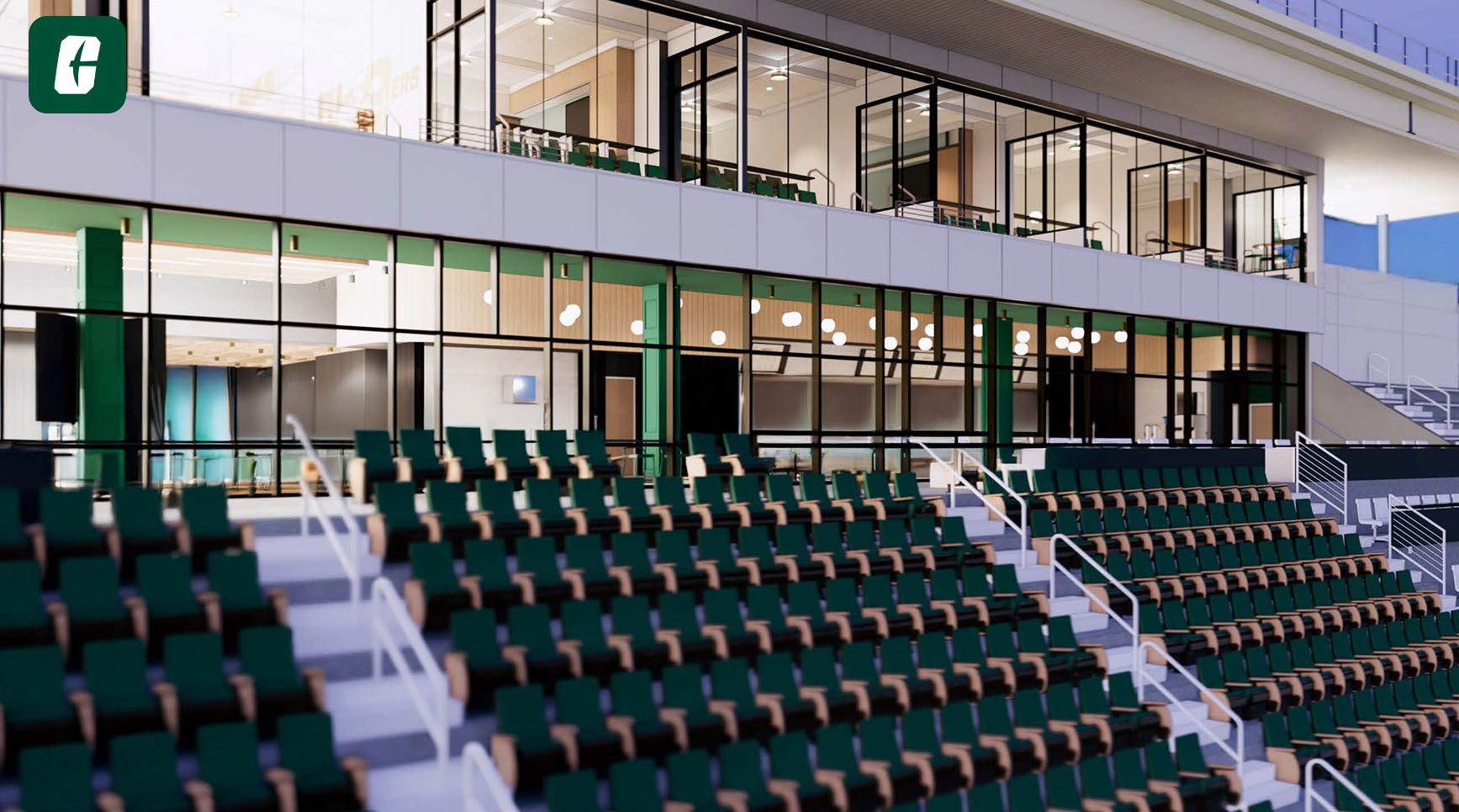 49ers football stadium seating expansion rendering. 