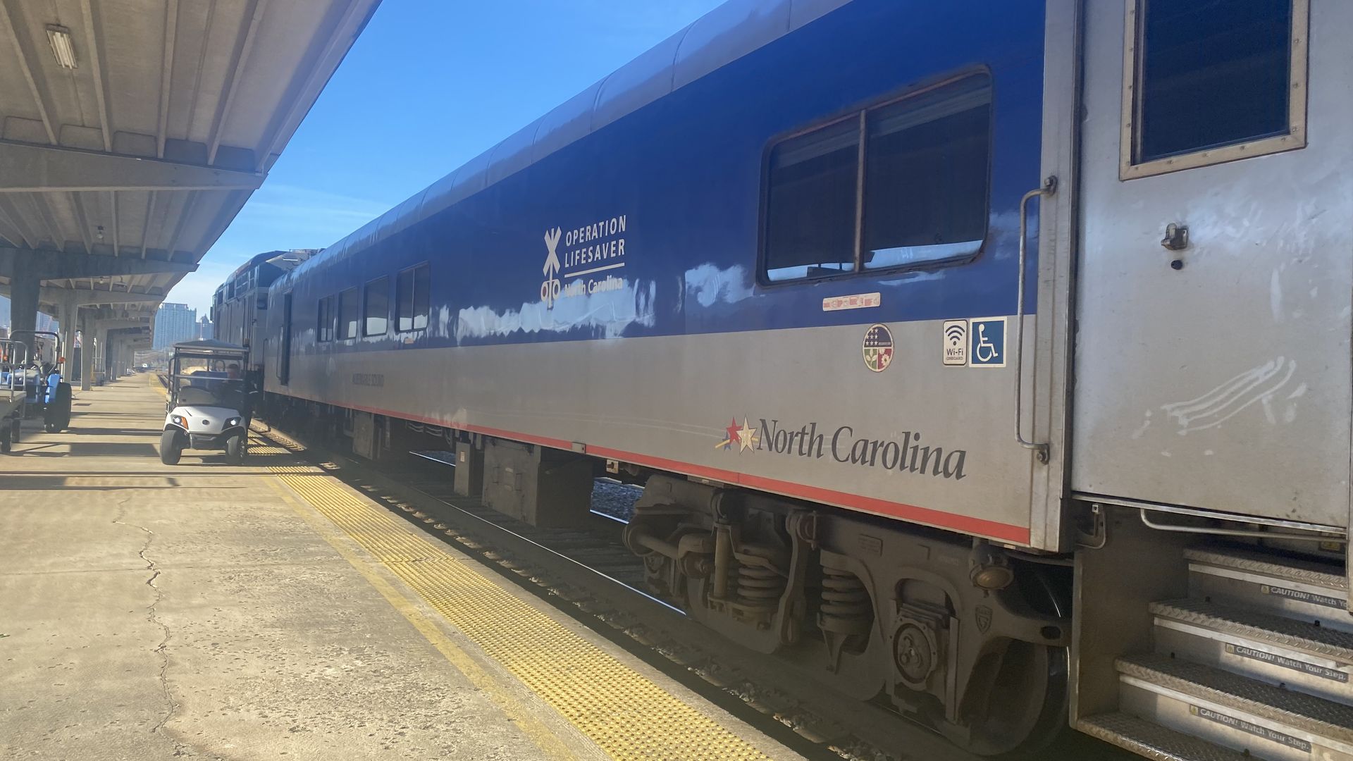 Charlotte's Amtrak station on North Tryon was built in 1962,