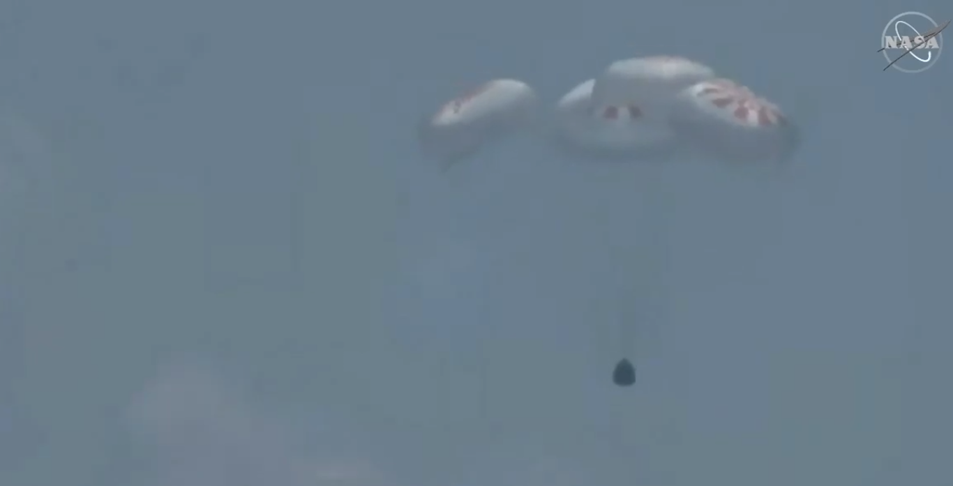 Historic SpaceX mission successfully returns NASA astronauts to Earth