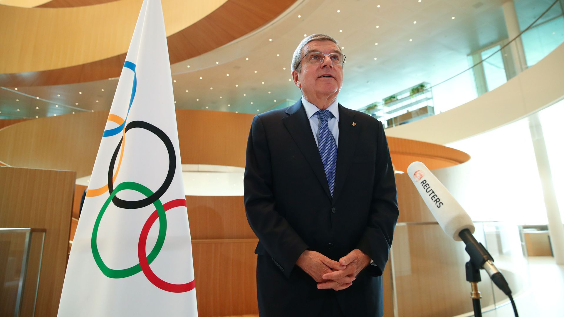 International Olympic Committee President Thomas Bach.