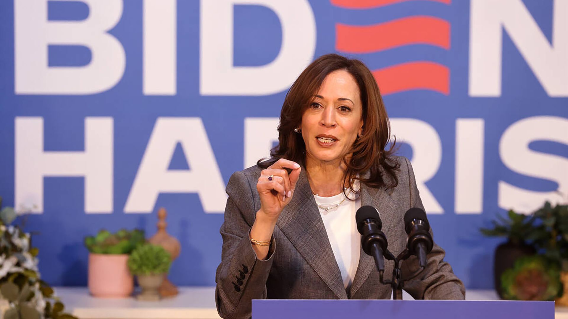 Vice President Kamala Harris in Las Vegas in April 2024.
