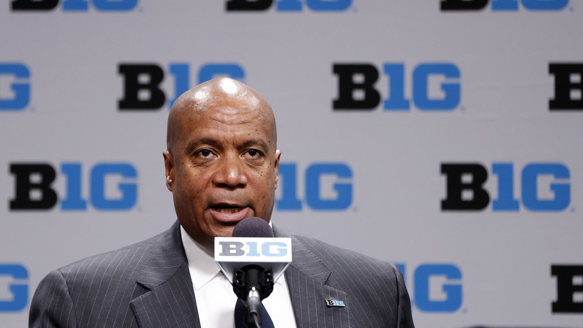 Big Ten commissioner Kevin Warren.