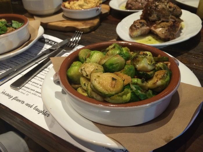 kid cashew brussels sprouts