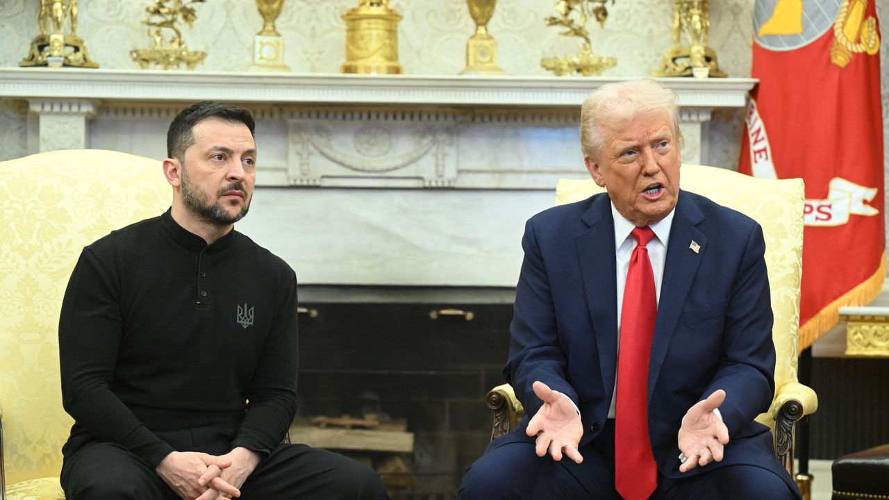 Trump and Zelensky begin call on Russia-Ukraine ceasefire