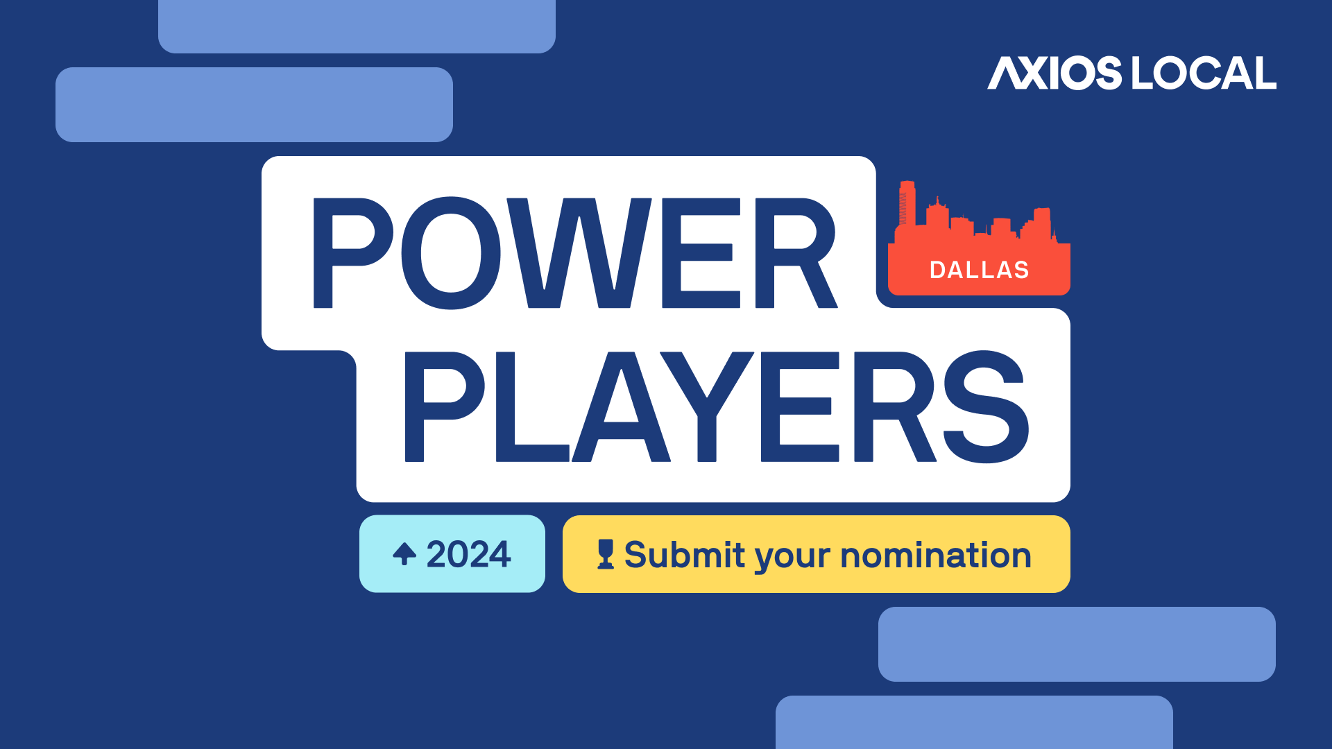 power players logo with words that say 2024 and submit your nomination