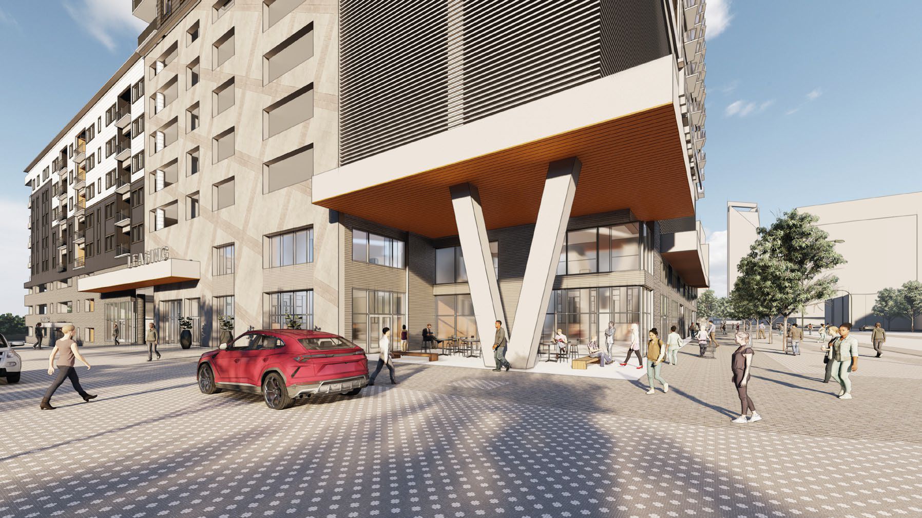 Rendering of Brooklyn Village