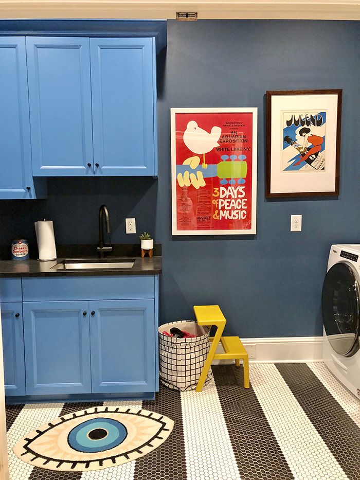 Natalie Papier's Home Ec SouthPark laundry room
