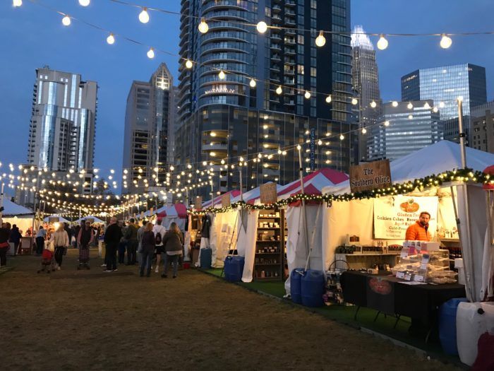 charlotte christmas village