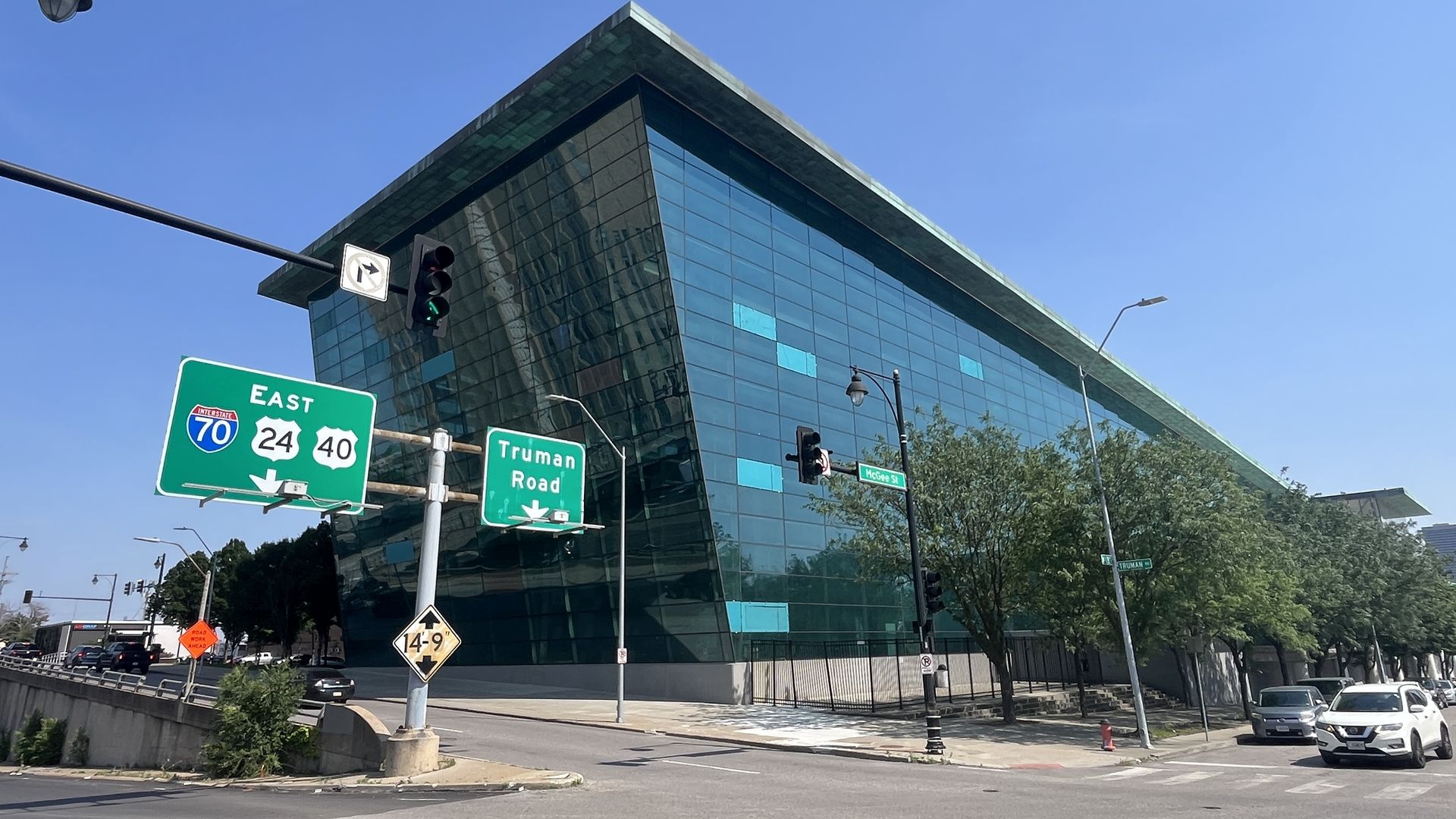 The Kansas City Star building.