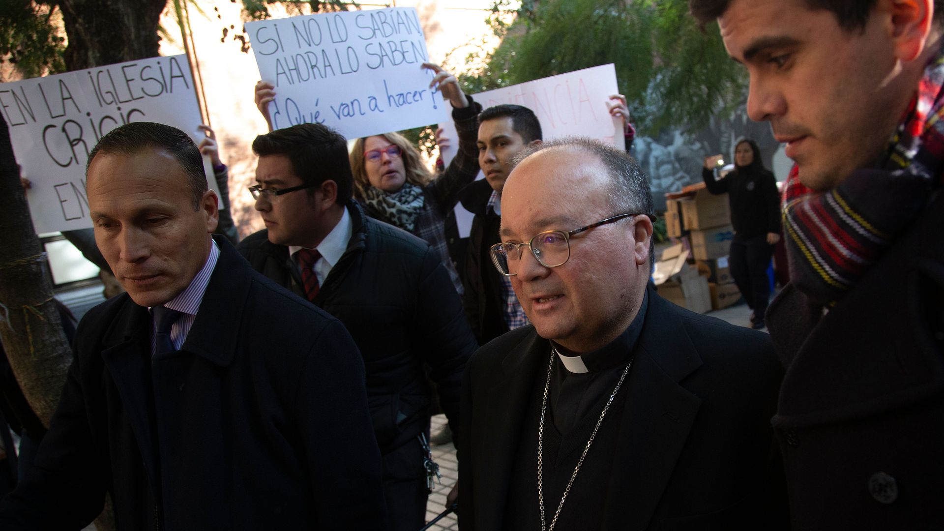 Vatican's top abuse investigator Maltese archbishop Charles Scicluna. Photo: Claudio Reyes/AFP/Getty Images