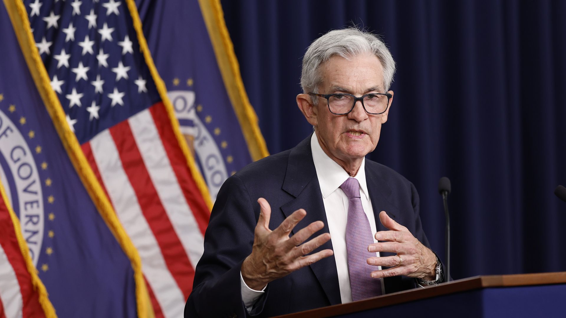 Fed chair Jerome Powell.