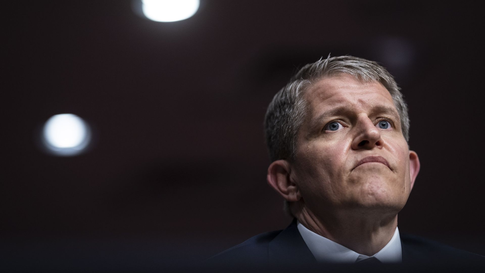 Former ATF nominee David Chipman is seen during a hearing.