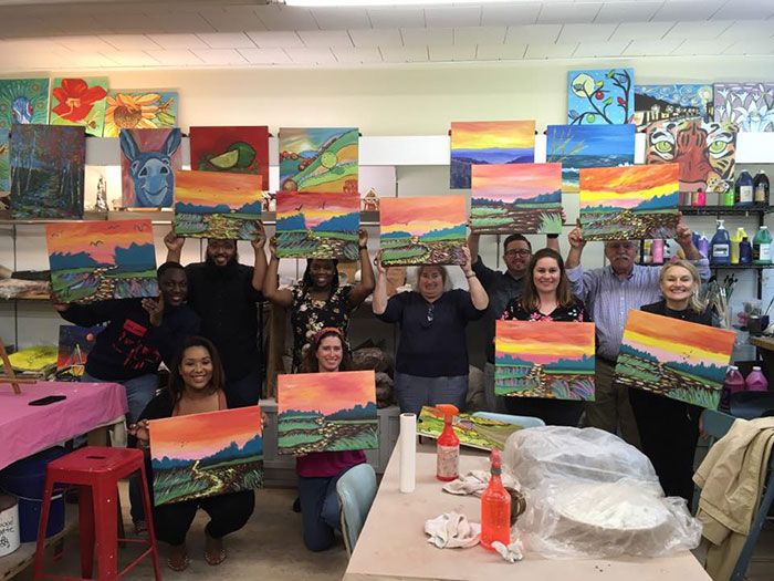olive's-painting-class