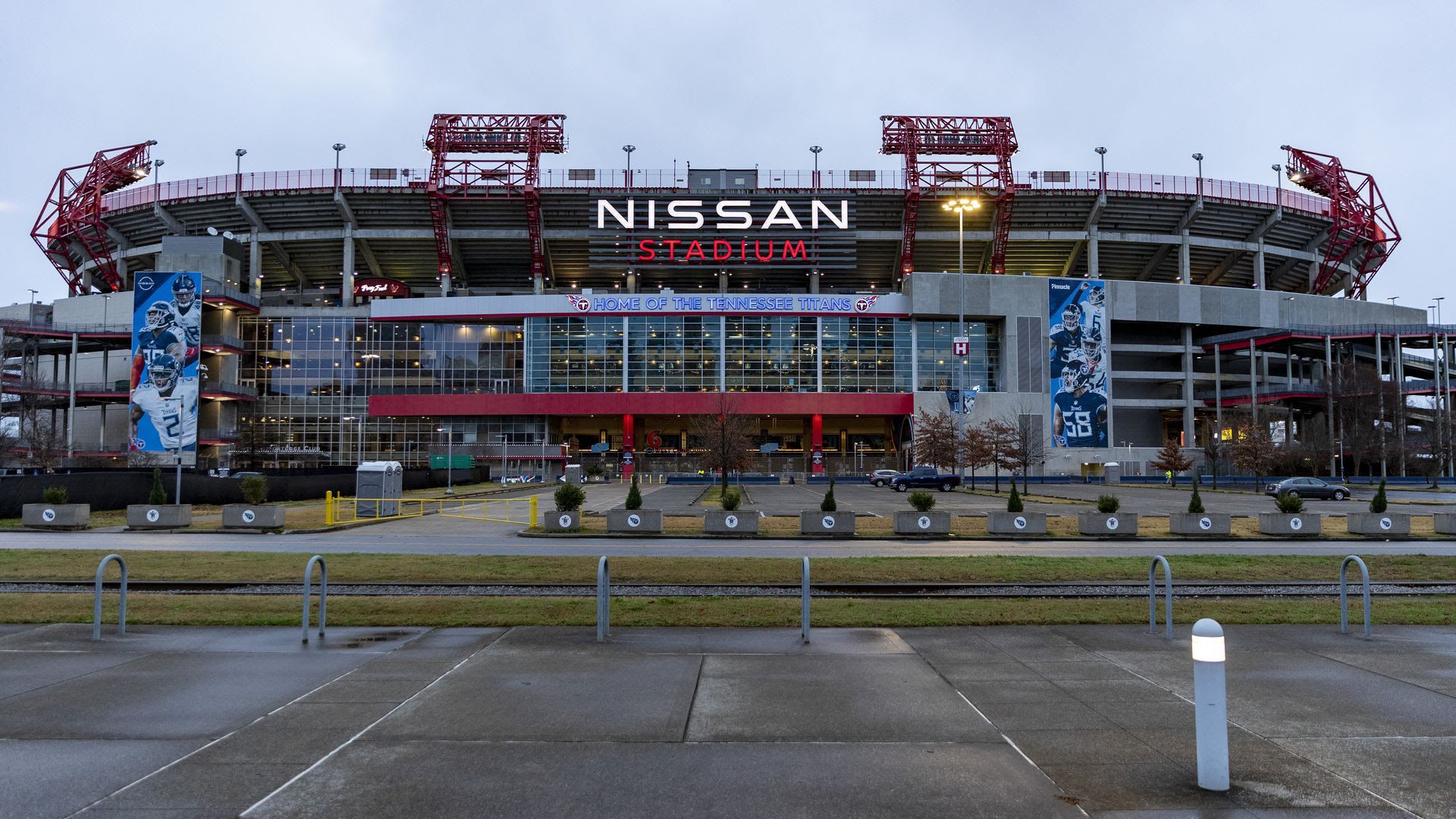 Nissan Stadium. 