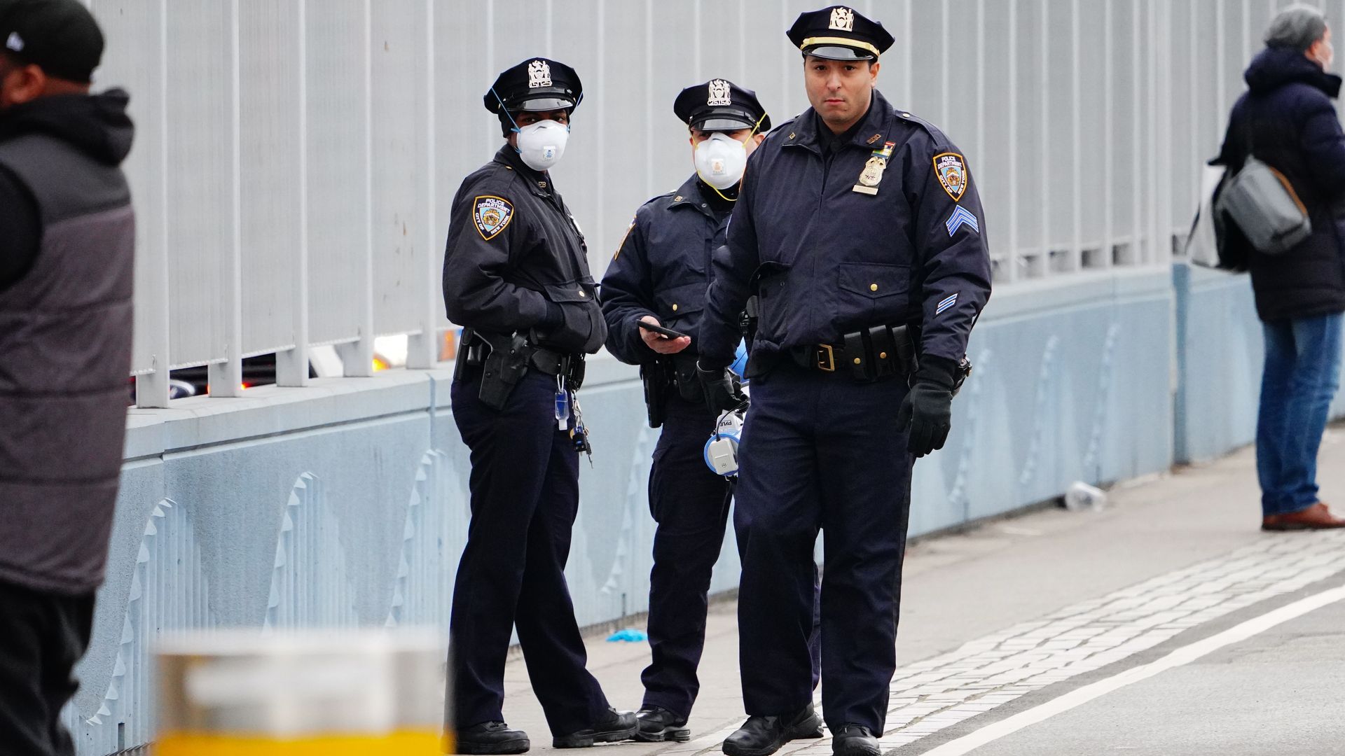 NYPD officers.