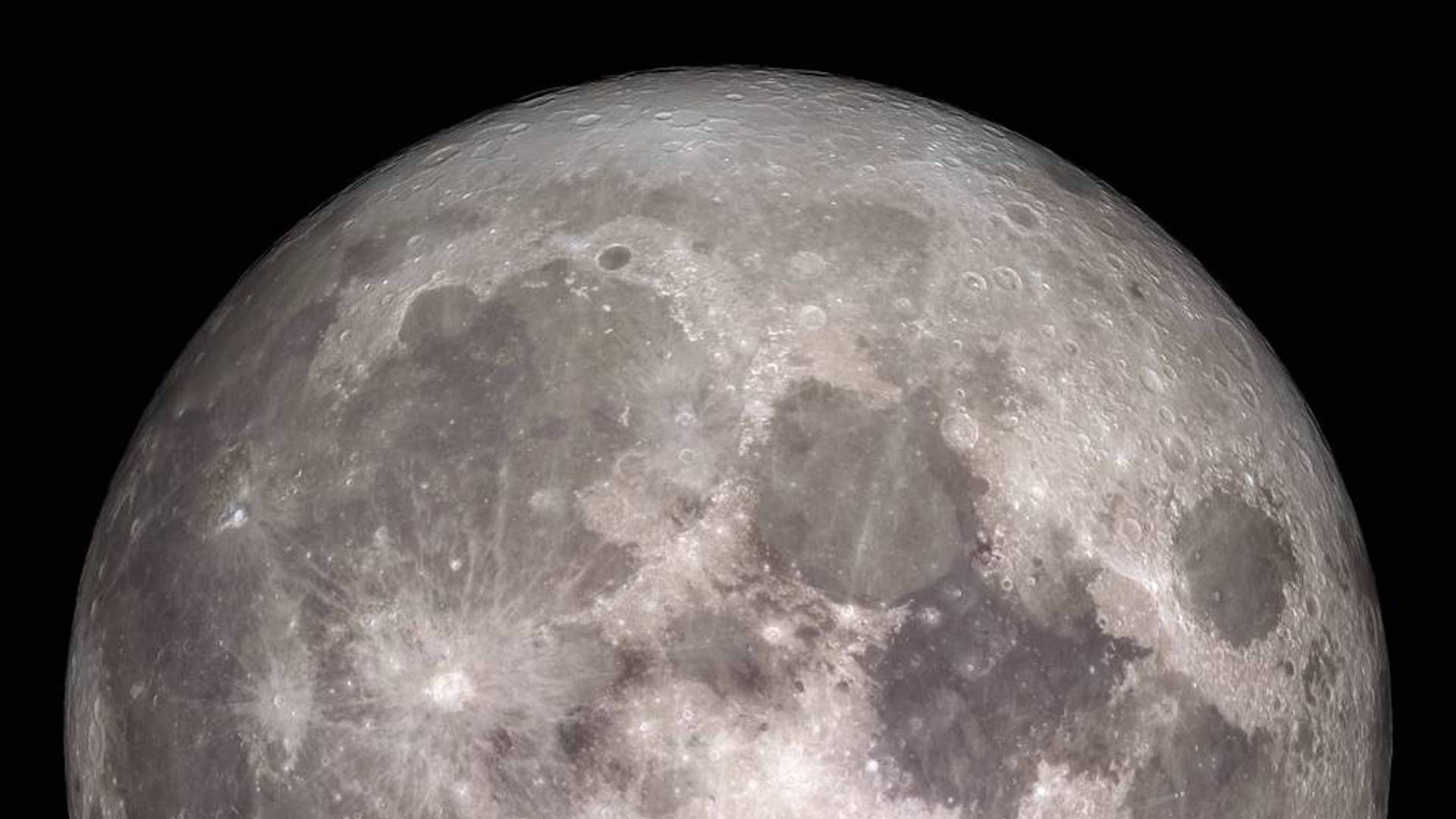 The Moon in full view
