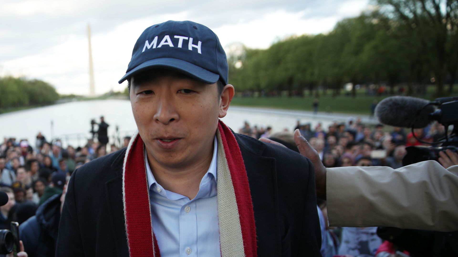 Andrew Yang promises to protect the American trucking industry from ...