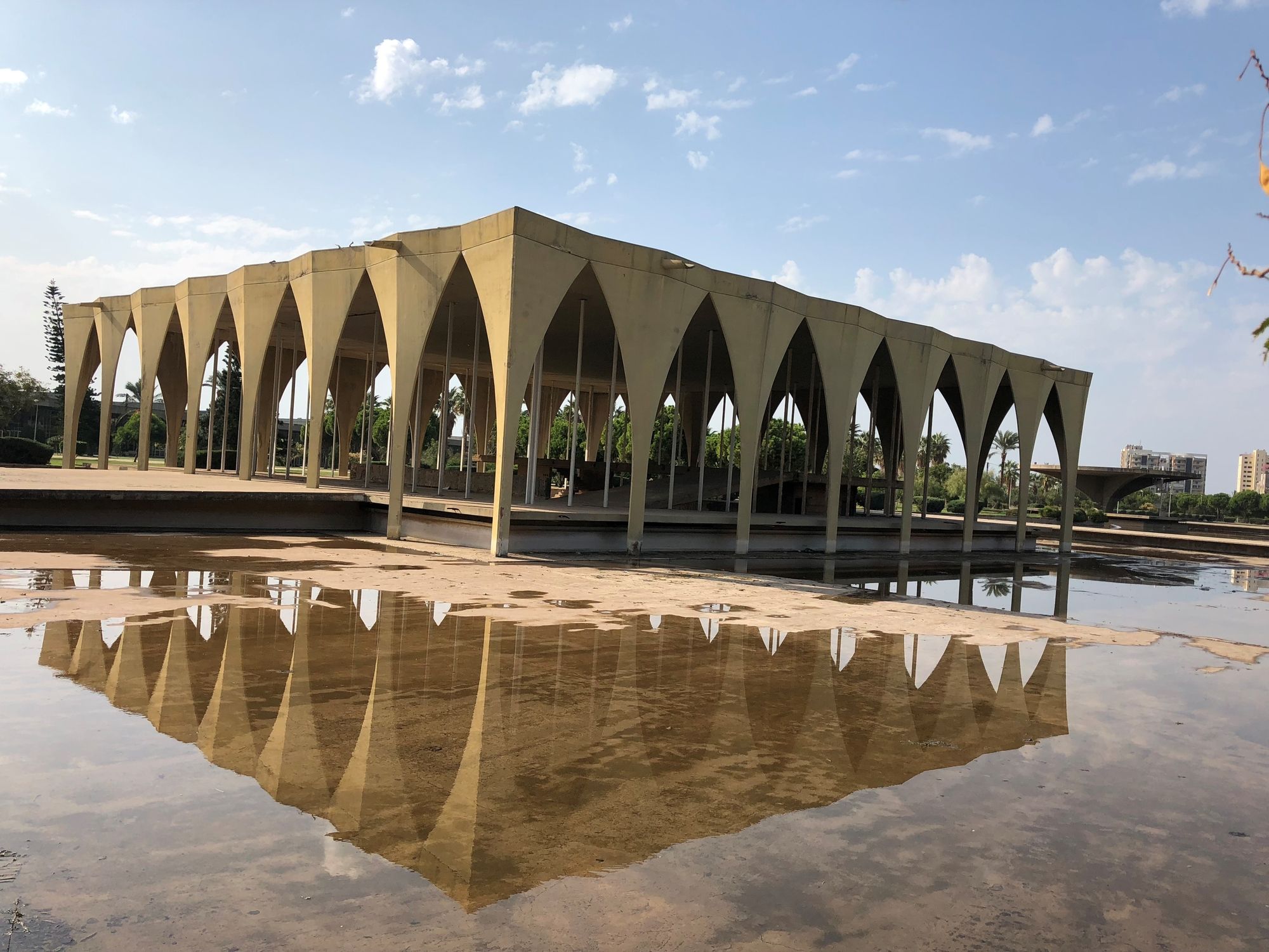 Oscar Niemeyer's Museum of Lebanon, Rashid Karami International Fairground Tripoli.