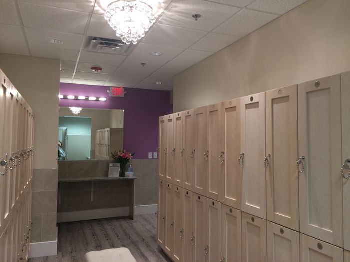 Bar Method locker room