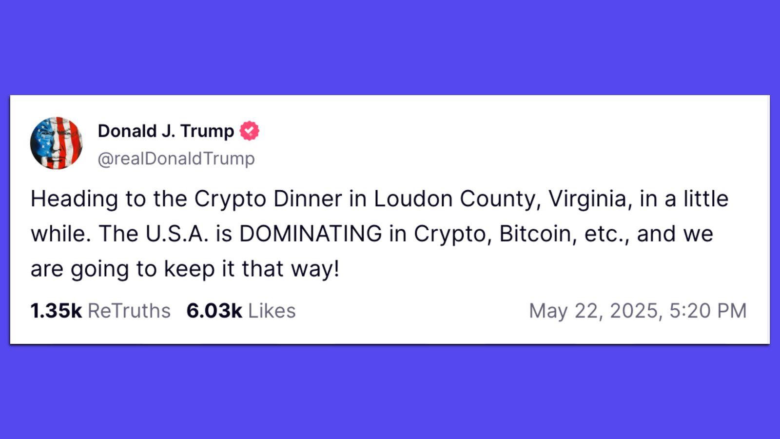 Trump defies ethics warnings with private meme coin dinner