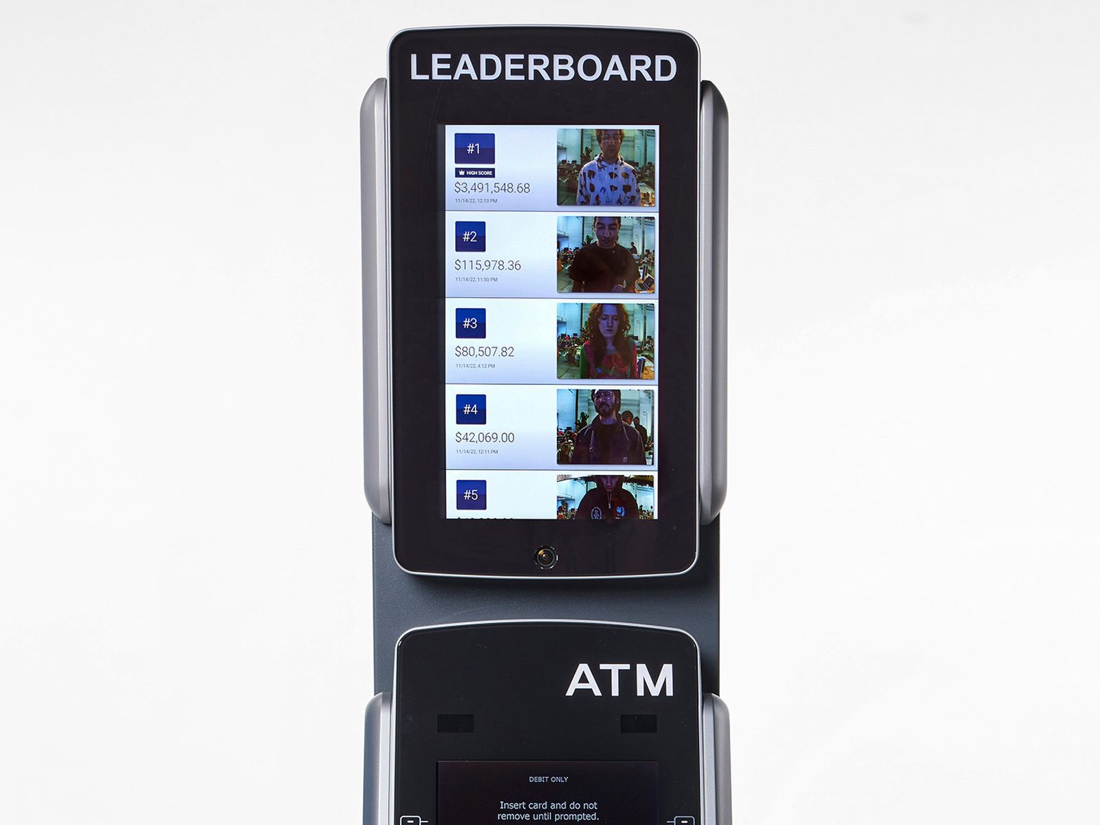 At Art Basel Miami Beach, the ATM is the new banana