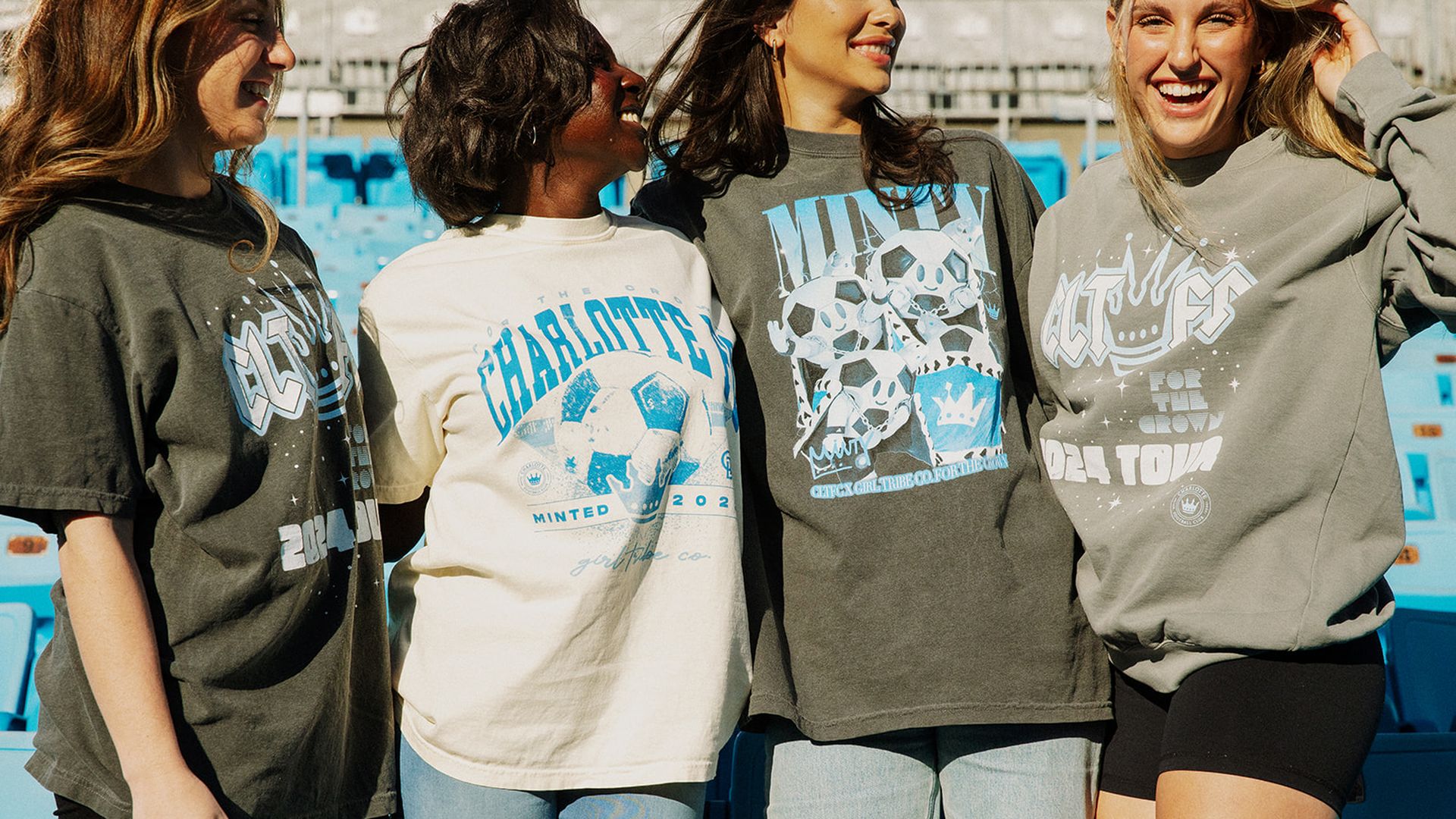 Charlotte FC x Girl Tribe collection. Photo: Christina Hussey/courtesy of Girl Tribe