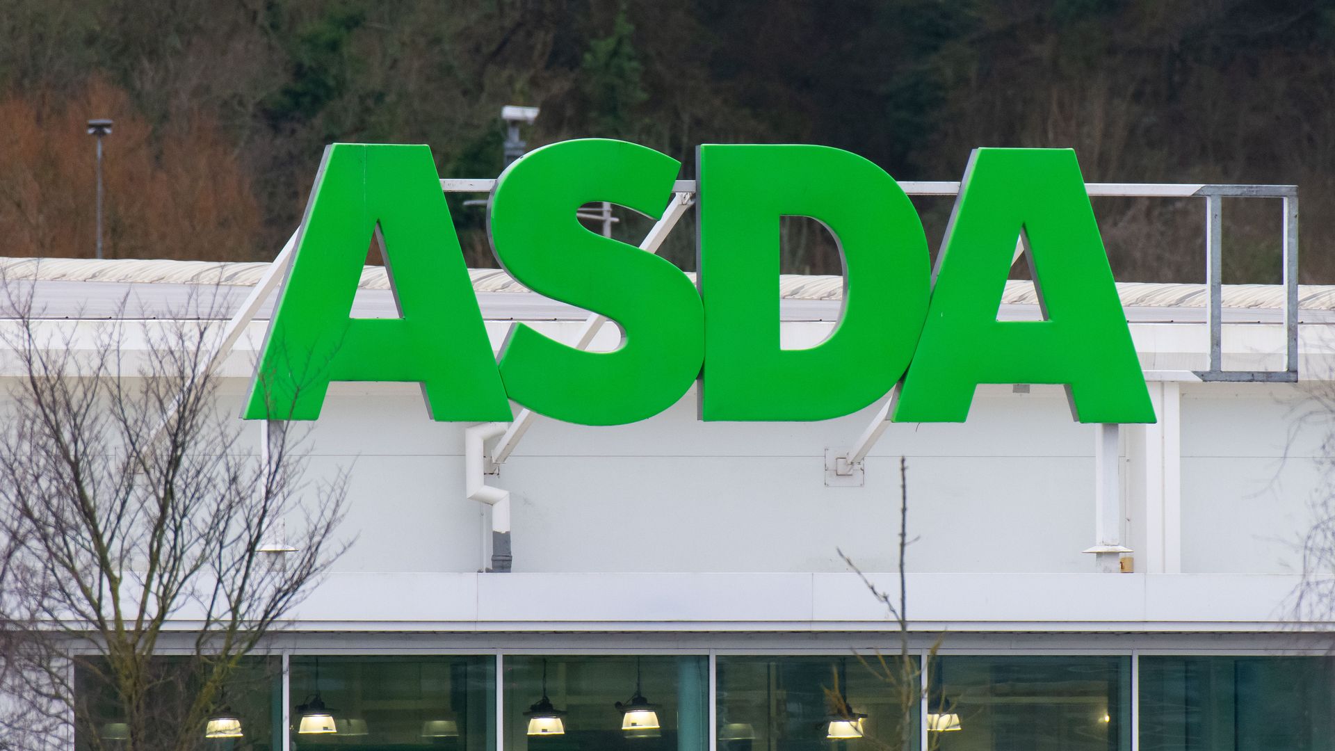An ASDA sign.