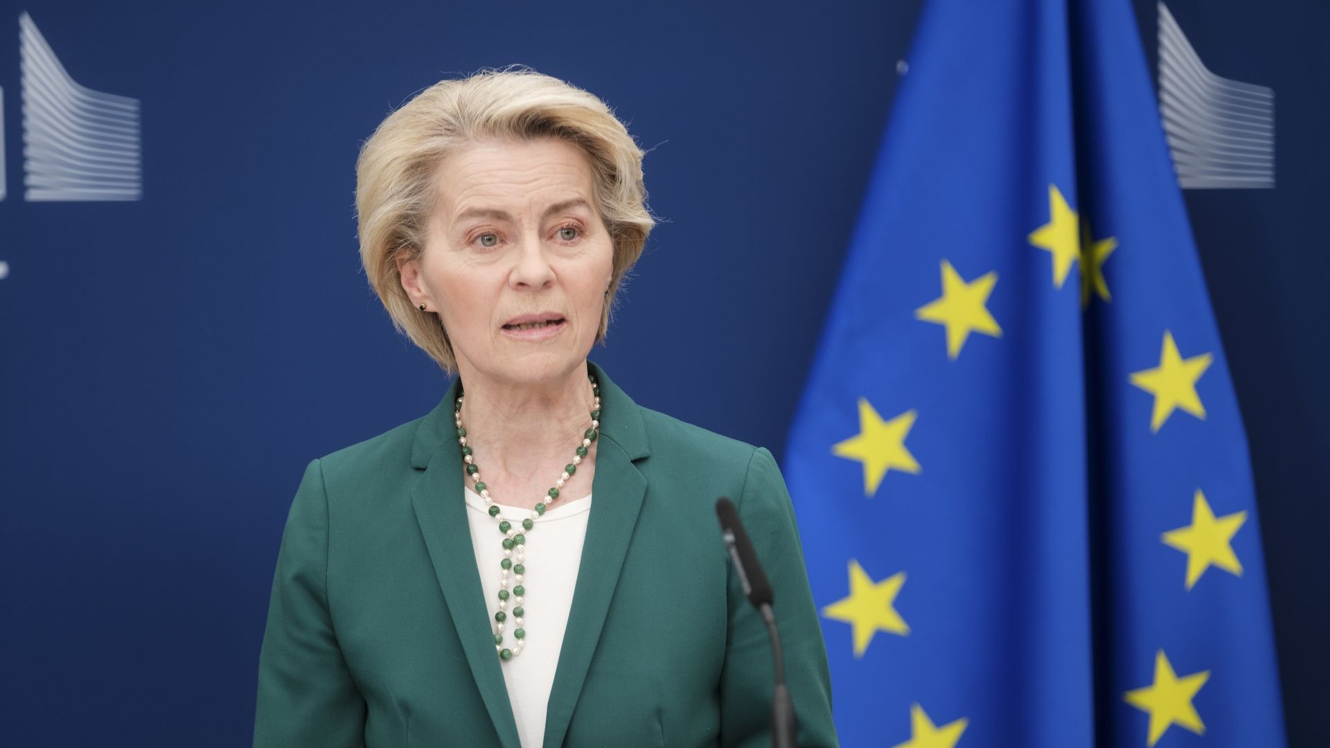 European Commission President Ursula von der Leyen.