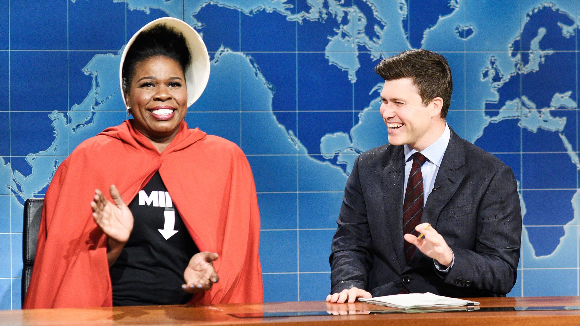 Leslie Jones on "SNL."