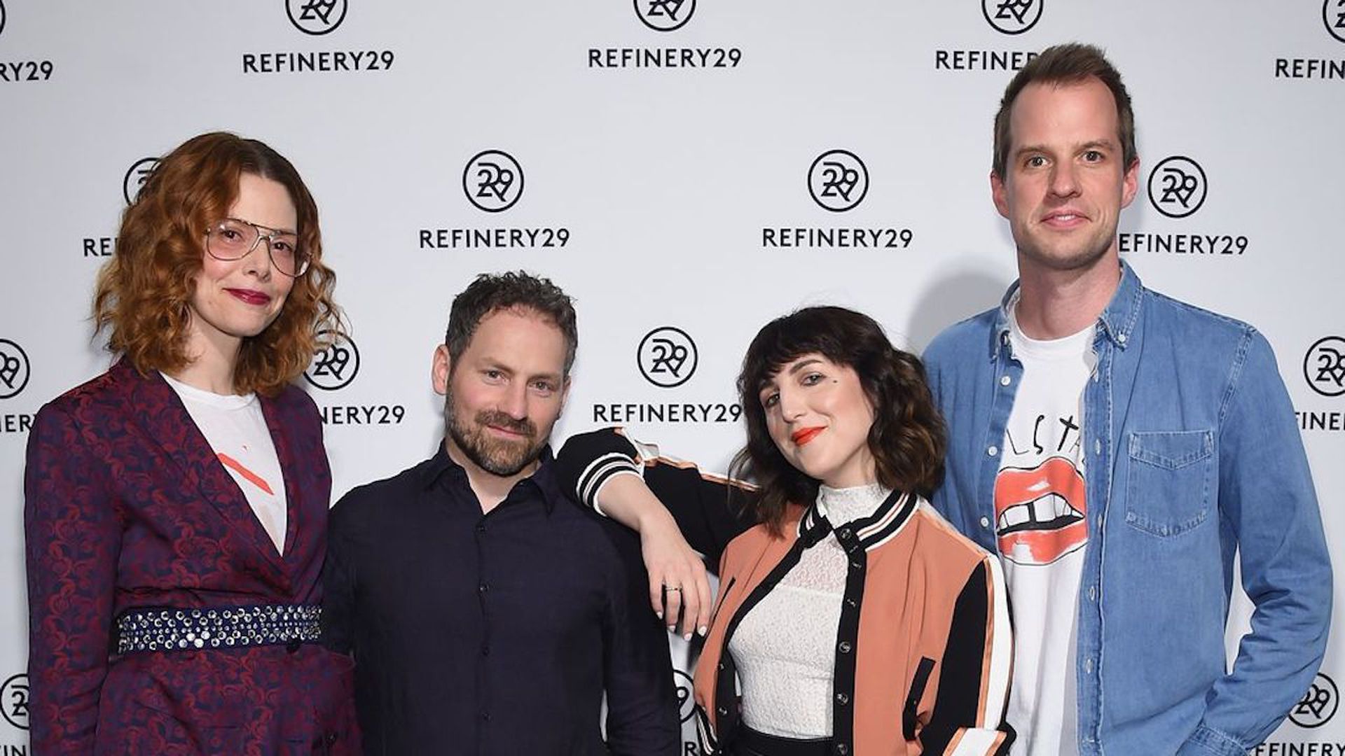 The Refinery29 founders; from left to right: Christene Barberich, Justin Stefano, Piera Gelardi, and Philippe von Borries.