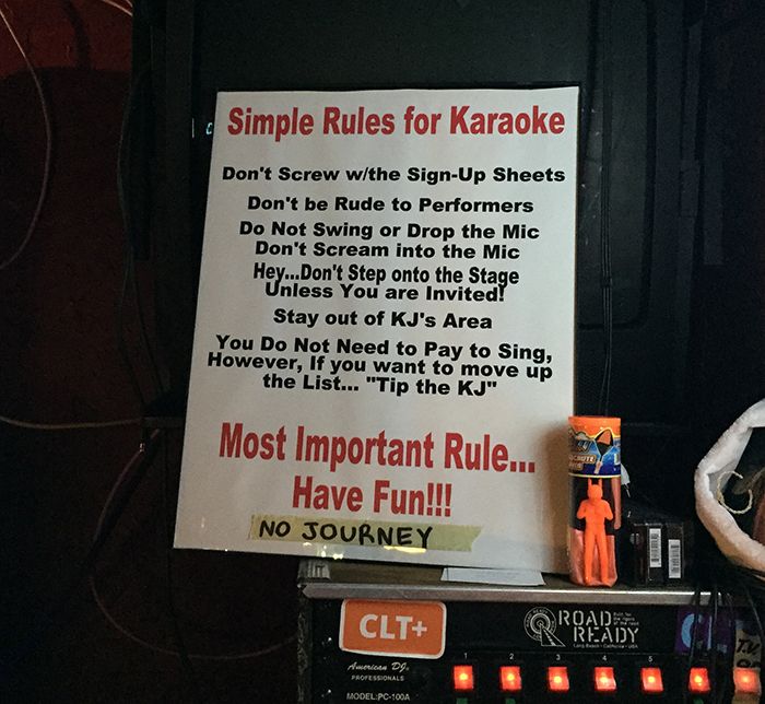 karoke-rules